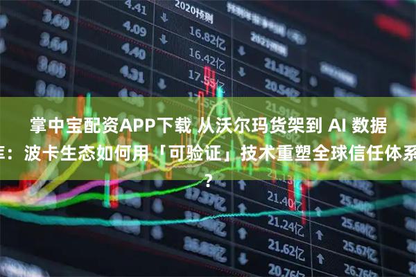 掌中宝配资APP下载 从沃尔玛货架到 AI 数据库：波卡生态如何用「可验证」技术重塑全球信任体系？